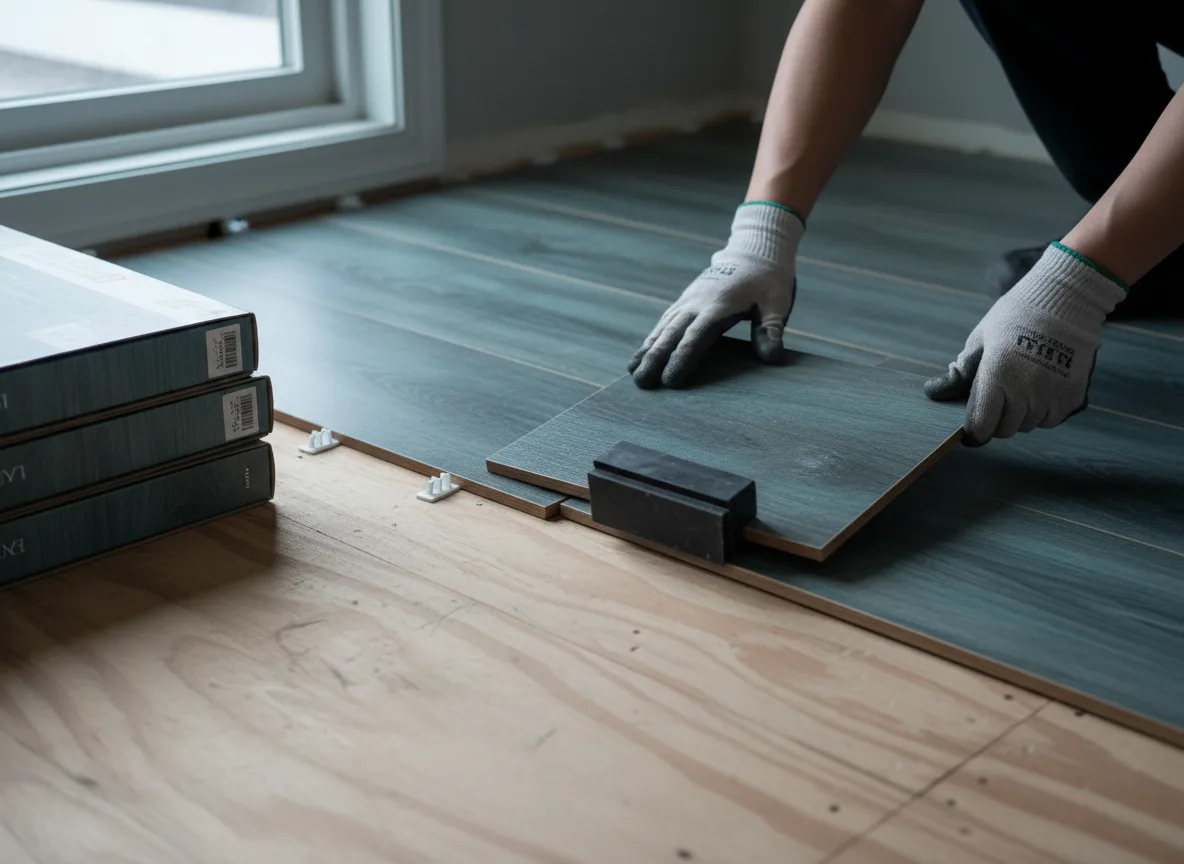 Luxury Vinyl Plank Installation company in Chicken, AK